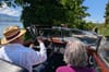 Mercedes-Oldtimer begeistern an der Alten Landstrasse und in der Villa Sunneschy