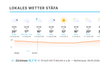 Lokales Wetter und Seetemperatur jetzt auf lokal.news