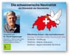 Glücksfall oder Auslaufmodell? Abend über die Schweizer Neutralität in Stäfa