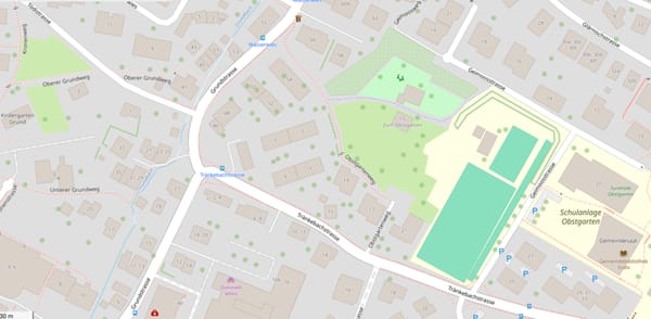 Ausbau Obstgartenweg in Stäfa: Öffentliche Einsicht