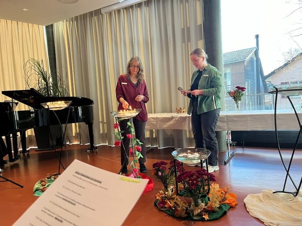 Gedenkfeier im Alterszentrum Lanzeln mit Rede und Musik