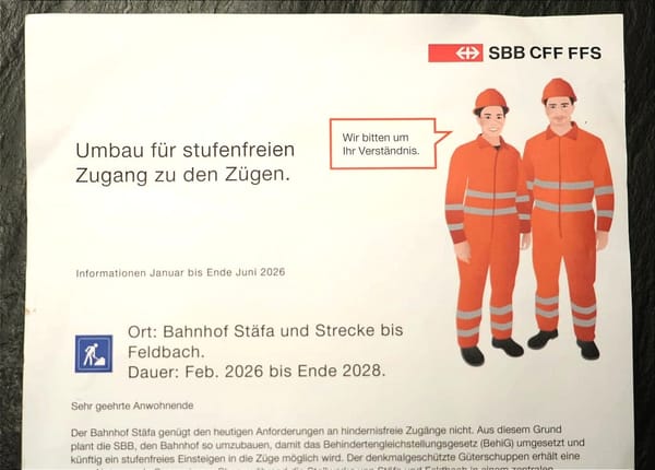 SBB Stäfa / Uerikon: Modernisierung mit nächtlichen Nebenwirkungen