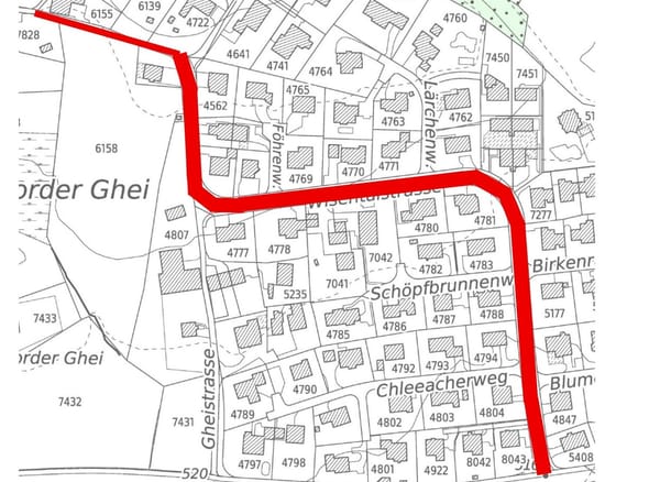 Wisentalstrasse ab März nur eingeschränkt befahrbar