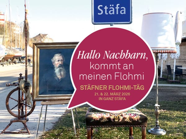 Stäfner Flohmi-Täg 2026: Ganz Stäfa wird zum Marktplatz