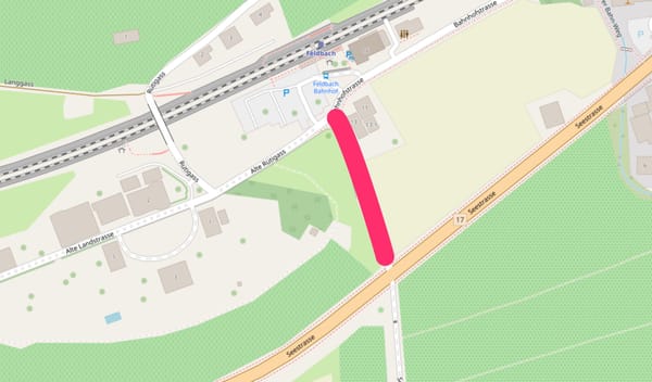 Baustelle Seestrasse: Bahnhofstrasse in Feldbach wird für mehrere Wochen gesperrt