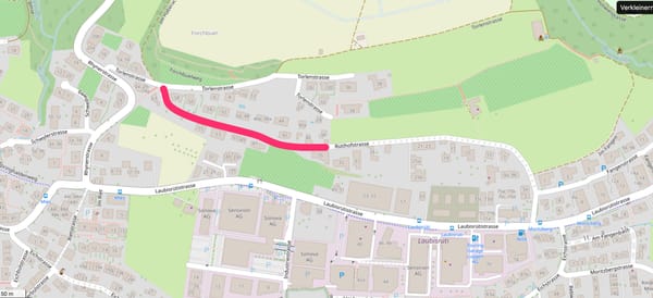 Sanierung der Rütihofstrasse ab 4. Mai 2026