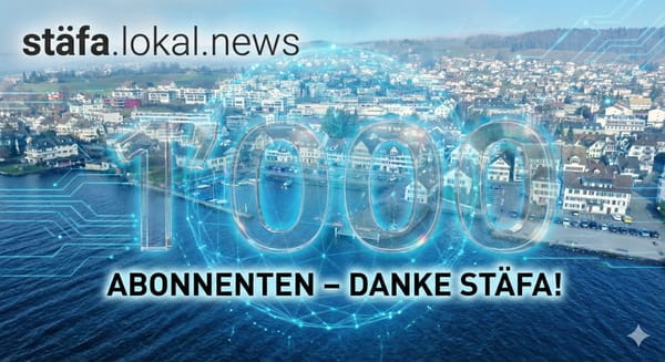 lokal.news feiert den 1'000. Abonnenten - nach nur 5 Wochen!