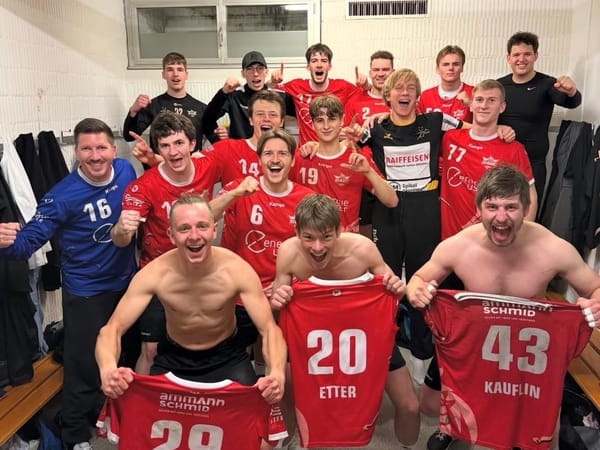 Beeindruckender Derbysieg von Handball SG Uster/Stäfa gegen GC Amicitia Zürich