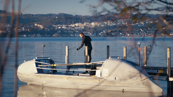 Roger Jost trainiert in Männedorf für die Atlantiküberquerung im Ruderboot