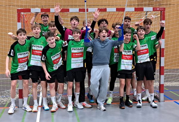 U15 Inter von Handball Stäfa steigt in die Elite-Klasse auf