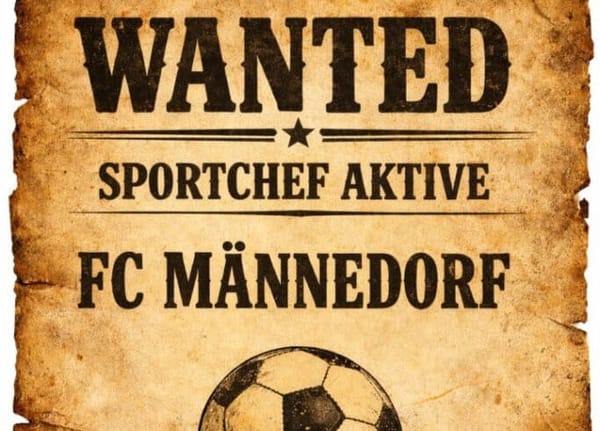 FC Männedorf sucht Sportchef für Bereich Aktive