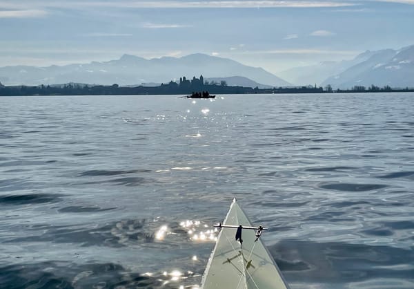 Seeclub Stäfa trotzt den Minustemperaturen beim Anrudern