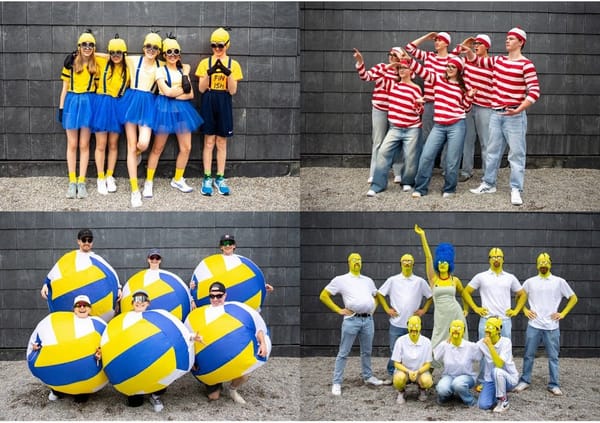 Spektakuläre Spiele und kreative Kostüme an der Volleynight