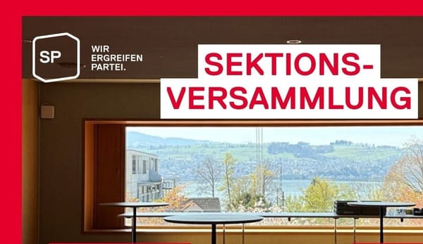 SP Männedorf hält Sektionsversammlung ab und zieht Wahlkampfbilanz
