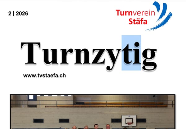 Turnverein Stäfa: Ein Jahr ohne Turnfest – aber mit eigenen Höhepunkten