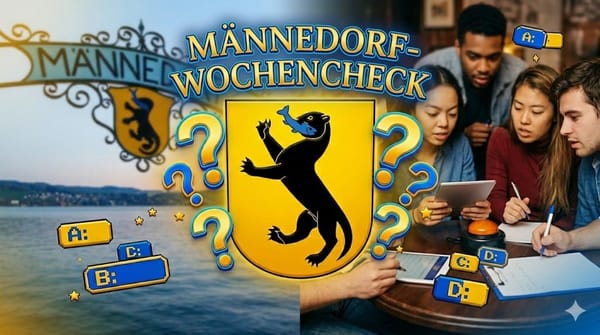 Männedorf-Wochencheck: Weisst du, was diese Woche im Dorf passiert ist?