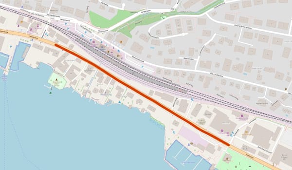 An der Seestrasse soll ein neuer Uferweg mit zehn Bäumen entstehen