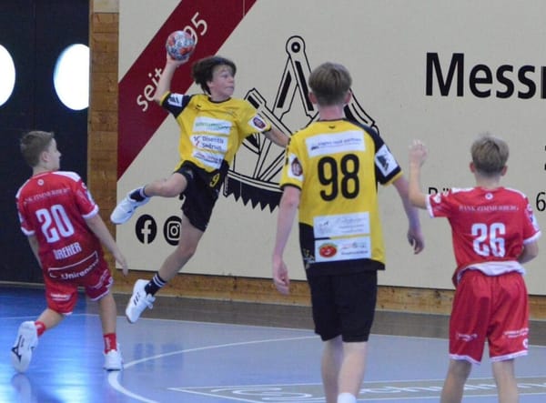 Handball Stäfas MU15P kämpft – und scheidet dennoch klar aus