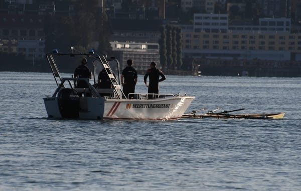 Hauptübung des Seerettungsdienstes Wädenswil in Stäfa