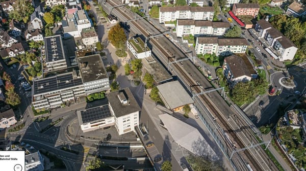 Neugestaltung Bahnhofareal Stäfa: Online-Mitwirkung startet